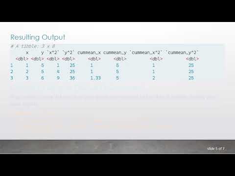Speeding Up cummean Calculations on Multiple Vectors in R