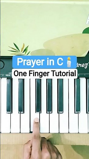'Prayer in C' 🕯️ by Lilly Wood and The Prick (Easy Piano Tutorial)