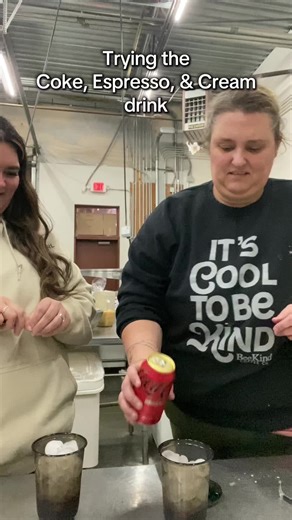 As you can tell by my face (and seven chins), I wasn’t excited about trying this from the start #coke #espresso #drink #disgusting