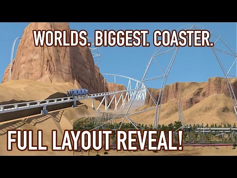 The Worlds TALLEST, FASTEST, LONGEST Roller Coaster Unveiled! Falcon’s Flight POV/Off-Ride Animation