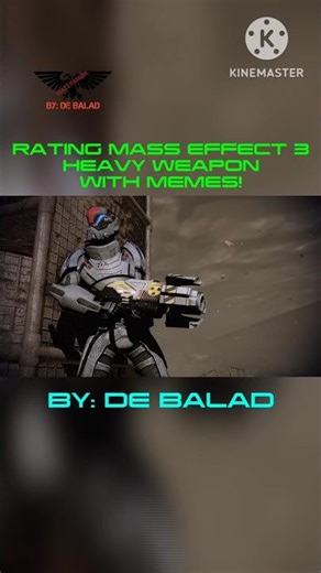 Rating Mass Effect 3 Heavy Weapons with memes #masseffect #masseffect3 #gaming #memes #shorts #fyp