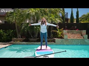 How To Paddle Board YOGA with Kelly Huck - Sun Salutations Yoga Flow