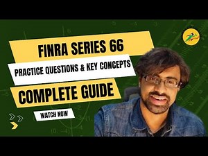 FINRA Series 66 Exam | Complete Guide with Practice Questions & Key Concepts #FINRA #Series66