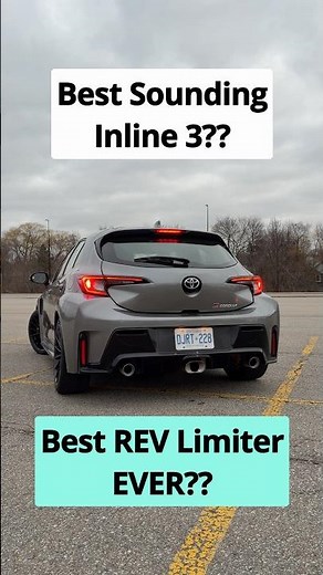 Exhaust Sounds 2026 Toyota GR Corolla #automobile #autoreview #toyota