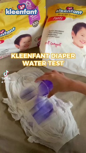 2.8K views · 59 reactions | Check out this Kleenfant's diaper water test review from one of our Kumare! ✨❤️ Thanks Mars @Aira ❤️ #AlagangKleenfant #KleenfantForEveryBaby #Kleenfant | Kleenfant | Facebook