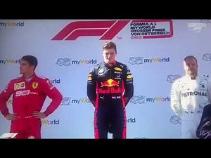 MAX VERSTAPPEN - PODIUM WIN ANTHEM -RED BULL RING