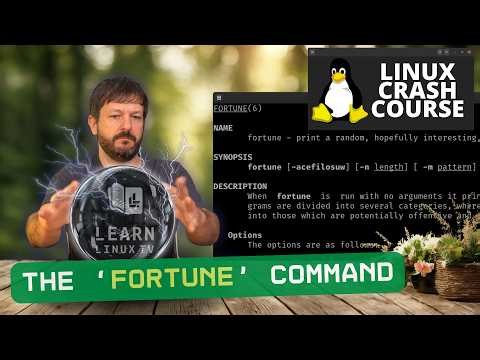 The 'fortune' Command in Linux (Hidden Terminal Fun!)