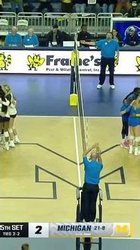Top Plays: Allison Jacobs vs. UCLA | Michigan Volleyball | 11/26/2025