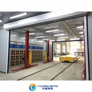 [Hot Item] Furniture Spray Booth Painting Booth for Furniture Paint Booth Semi/Side Down Draft with Water Curtain Filtration