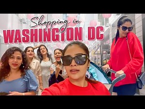 Hello America || Shopping in Washington DC || USA Tour Updates | Sreemukhi Latest Video || Sreemukhi