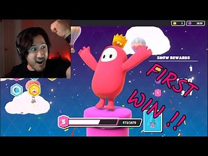 Markiplier FINALLY WINS at Fall Guys
