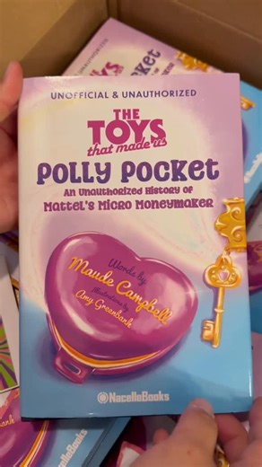 Julie Gebauer on Instagram: "✨ The Toys That Made Us: Polly Pocket ✨ This book is a love note 💌 to the collectors and the enthusiasts who are here for the legacy of Polly Pocket. It honors Chris Wiggs, the creator of Polly Pocket, all the people who’ve been involved in the history of Polly, as well as the incredible community that has kept Polly’s magic alive for decades. Every page reflects the passion, dedication, and joy of this tiny world we all love. 💕 Maude first reached out to me in 202