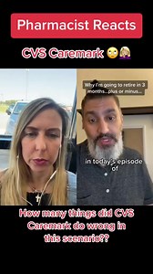 I am a pharmacist, and I do not work for CVS Caremark. But as a pharmacist, I have seen these issues many times with CVS Caremark and other mail order pharmacies. They mess up. The patient has to come to a local pharmacy to get their medication, but CVS Caremark will not take care of their customer. They are so worried about saving money on the prescription, they miss the whole point that the patient's health could decline and they could need to go to the ER or be hospitalized which would cost t