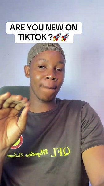 ARE YOU NEW ON TIKTOK ? #tiktok #viral