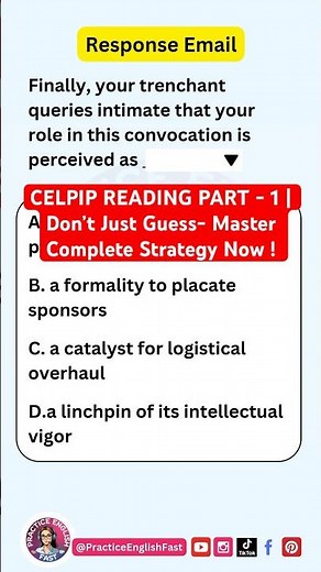 CELPIP READING TASK - 1 | Step by Step Guide with Practice Questions and Answers | Strategy #celpip