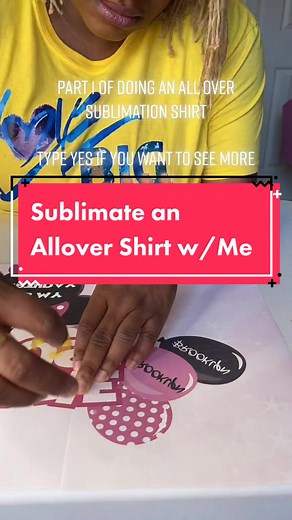 Do an All over sublimation shirt with me and follow me for more #sublimation101 #allovershirt #minniemousebirthday #fyp #learnsublimation #smallbusiness #memphis #crafttok #trending #mothersdaygift #bosscrafter #bosscrafters #juneteenth