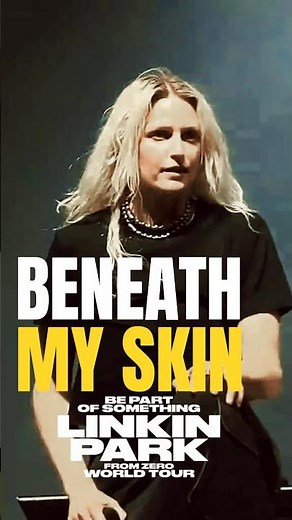 "Beneath my skin! Papercut live| LINKIN PARK # #linkinpark #shorts
