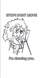 Lemme check again…. HOLD STILL! #art #drawingyou #funny #asmr
