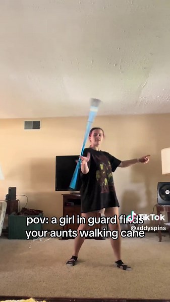 Creative Cane Twirling Techniques for Winter Guard