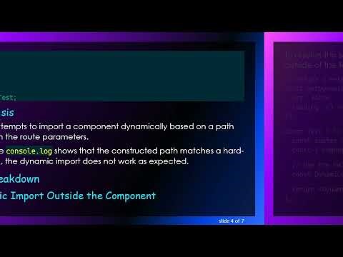 Dynamic Component Loading in Next.js: How to Dynamically Import Unknown Components