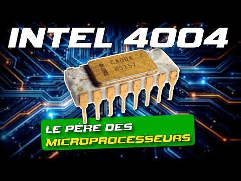 L'histoire du tout premier microprocesseur (Intel 4004)