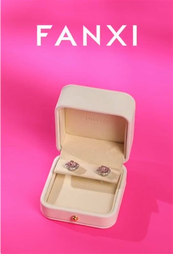 Customized earring box sharing #jewelry #earrings #luxury #jewelrypackaging #tiktokviral #finejewelry #jewels