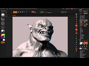 ZBrush tutorial: Render an Orc from The Hobbit, Part 7