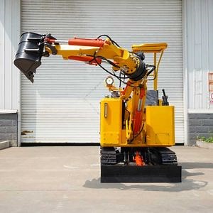 [Hot Item] Manufacture Crawler Mining Used Mini Towable Backhoe Cabin Excavator Mine Bulldozer Excavators