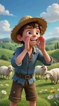The Boy Who Cried Wolf |A Moral Story For Kids