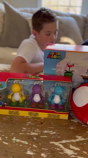 Unboxing Super Mario Toys for Kids