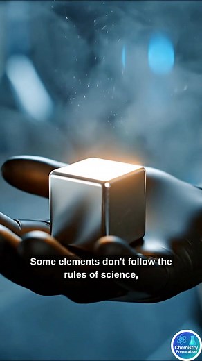 4K views · 75 reactions | “ A metal that melts in your hand... It doesn’t break the rules of chemistry — it rewrites them. Some elements aren’t just science — they’re alive. ⚗️ Follow @ChemistryPreparation for more stories the periodic table can’t explain.” #fblifestyle #christmasdecor #virałpost #studenthousing #Christmas #APChemistry | Chemistry Preparation | Facebook