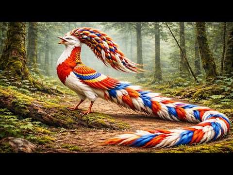 Amazon’s Paradise of Exotic Birds – Elegant Long Tails & Relaxing ASMR Sounds