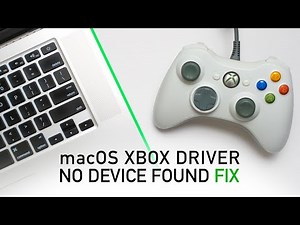 How To Connect Xbox 360 Controller To Mac - NO DEVICES FOUND FIX