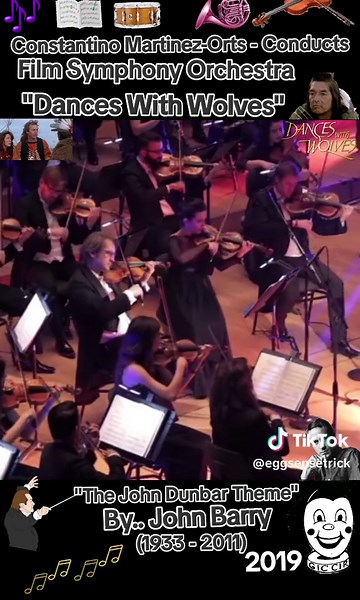 Conducting of Dances with Wolves by Film Symphony Orchestra in 2019