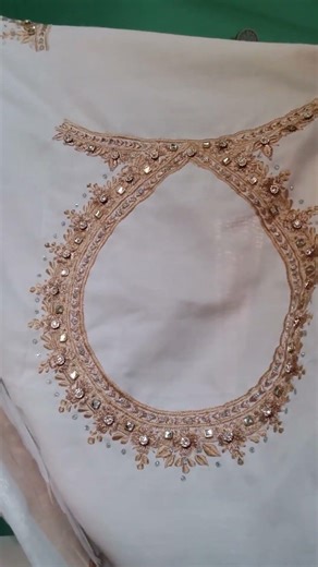 Embroidery with stone work #embroiderydesign #embroidery #stoneworkblouse #fashion #beautiful
