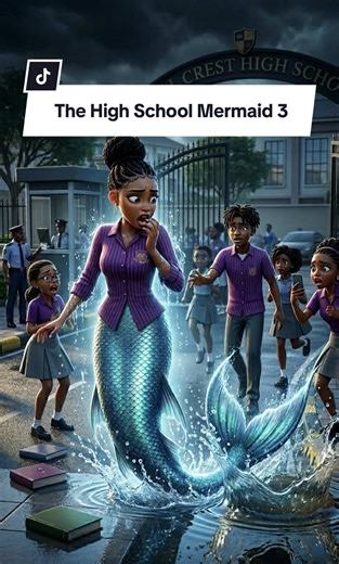 Replying to @Karen baby Part 3: The High School Mermaid. #animation #aigenerated #Vlog