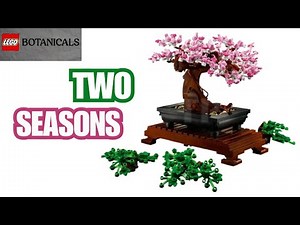 10281 LEGO Botanicals | Bonsai Tree Speed Build + Review