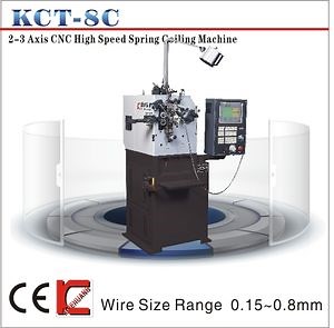 [Hot Item] Spring Coiling Machine with Stainless Steel 2 Axis 0.8mm Wave Spring for Oil Seal Spring Making CNC Spring Forming Machine