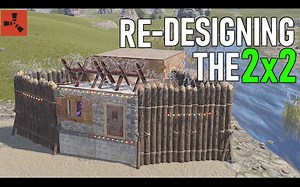 RUST-LeftyyP:重新设计 2x2 地堡 - 单人/双人 - “超级紧凑”底座设计/