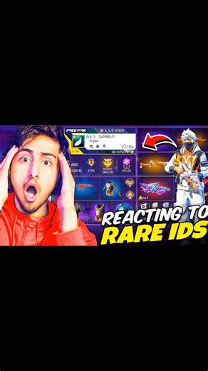 Free Fire Unbelievable Rare Id: You Can't Believe This😱 #shorts #viralshorts #ffshorts #ffmax