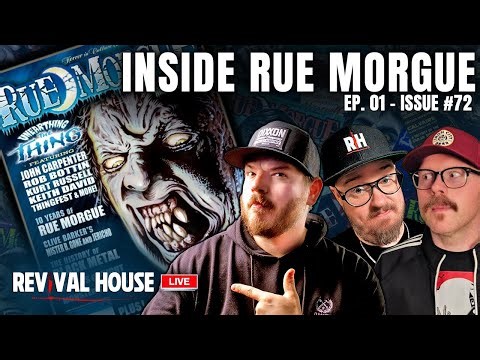 THE THING: Inside Rue Morgue's Greatest Issue EVER | Friday Night at the Morgue Ep. 01