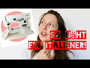 Necchi Nähmaschine, Einfädeln und Funktionen, leicht nähen lernen