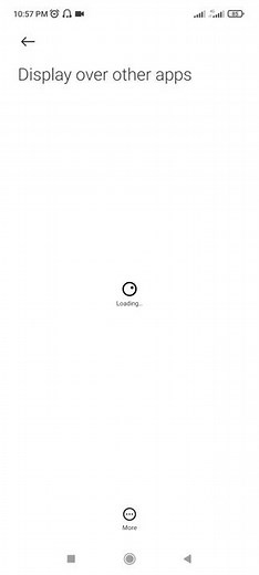 how to enable floating messenger video call or display over the apps