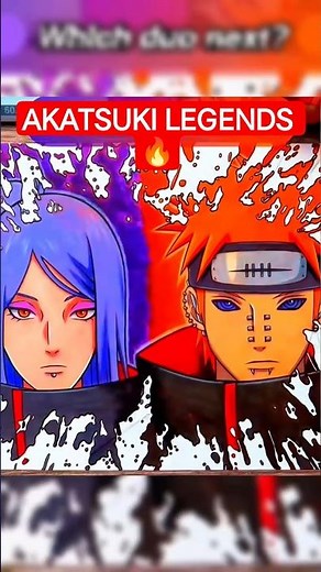 Konan & Pain 🔥 Akatsuki Legendary Speed Drawing 😱 #howtodraw #Konan #Pain #Akatsuki #Naruto