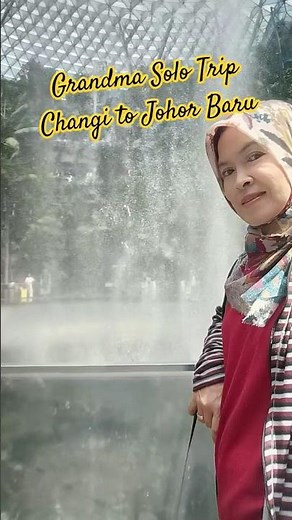 From Changi Airport to Johor Bahru by Public Transport 🇸🇬➡️🇲🇾 | GrandmaSoloTrip - CibufamTheExplorer