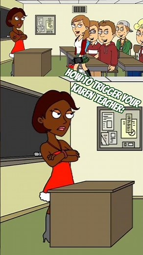 Mrs. Christina Gets TRIGGERED #funny #animation #goanimate #goanimategrounded