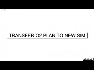How To Transfer O2 Plan To New SIM 2025 (SIM SWAP)