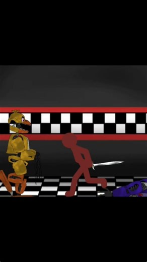 SwordWrath vs Fnaf 2 (update3.1) #fypシ #fpyシ #animation #drawingcartoons2 #fnaf #stickwarlegacy