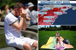 NYC sweats through heat wave