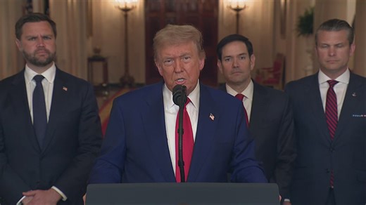 US bombs Iran: President Trump's full speech